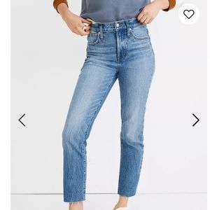 Madewell Perfect Vintage Raw Hem